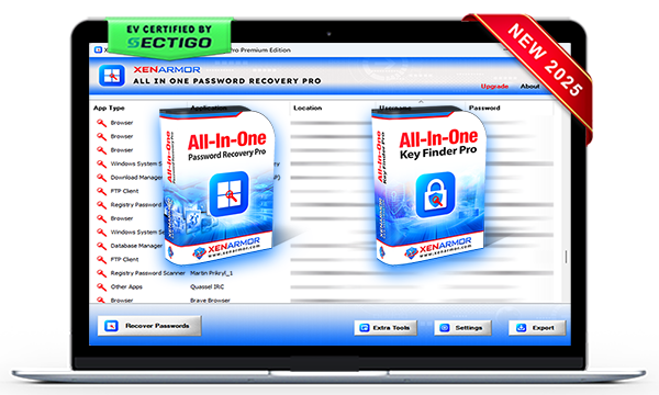 All-In-One Password & Key Recovery Co-bundle