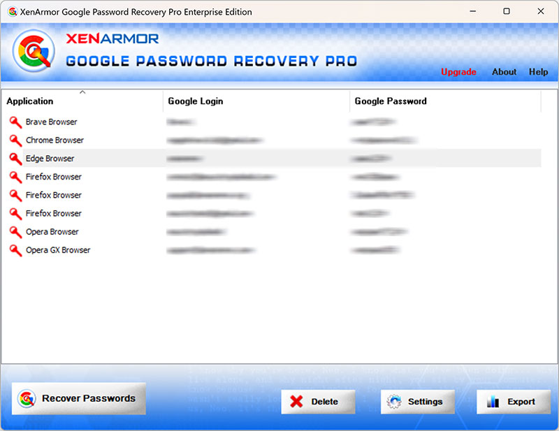 Google Password Recovery Pro 8.0 full