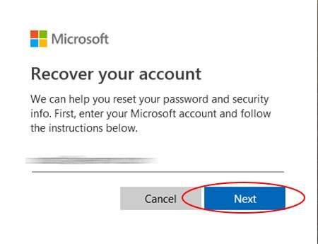 Reset a forgotten Microsoft account password - Microsoft Support